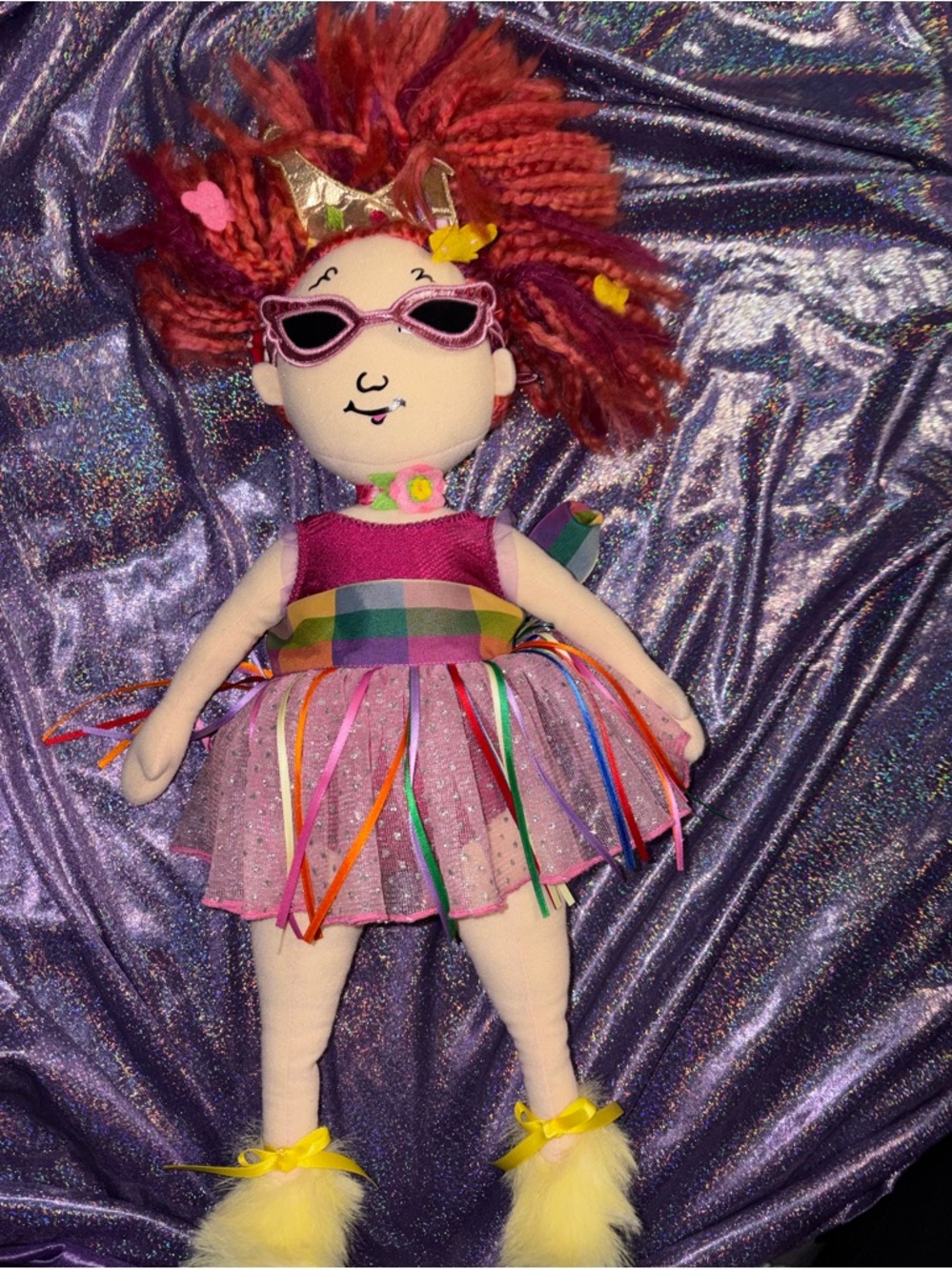 Fancy Nancy Madame Alexander Plush Doll